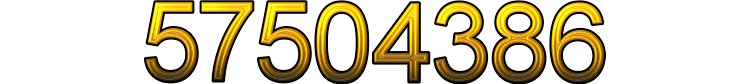 Number 57504386