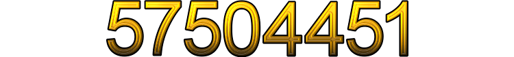 Number 57504451