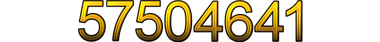 Number 57504641