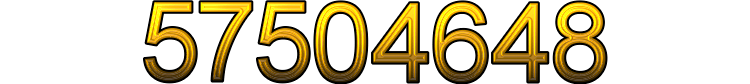Number 57504648