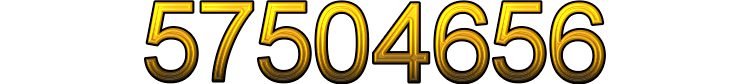 Number 57504656