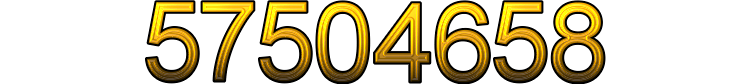 Number 57504658