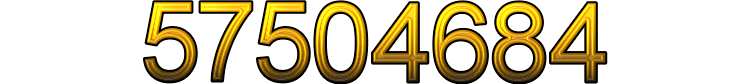 Number 57504684