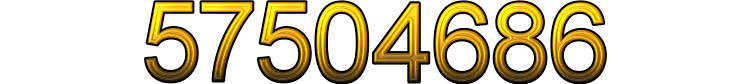 Number 57504686