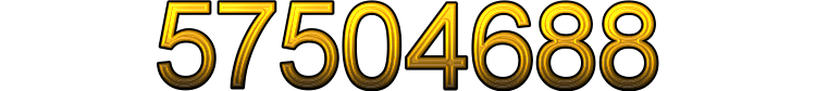 Number 57504688