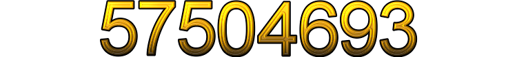 Number 57504693 Number 57504693