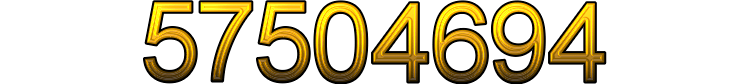Number 57504694