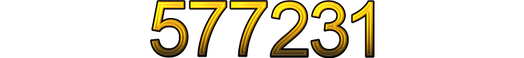 Number 577231