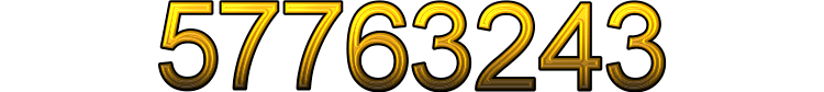 Number 57763243 Number 57763243
