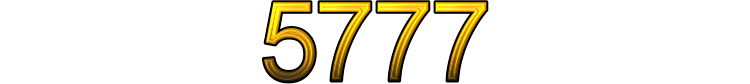 Number 5777