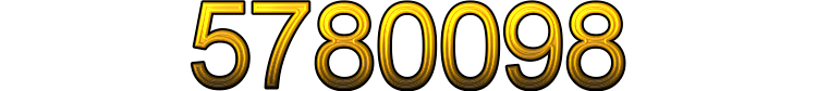 Number 5780098