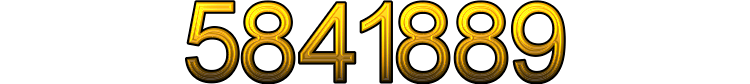 Number 5841889