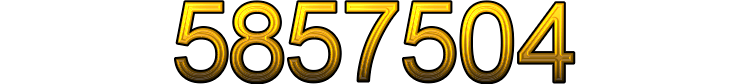 Number 5857504 Number 5857504