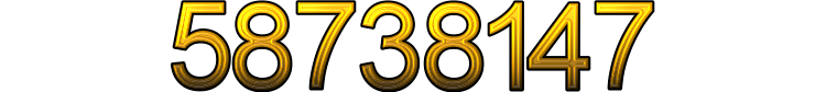 Number 58738147