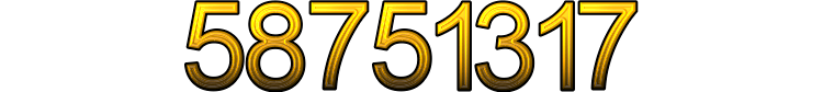 Number 58751317