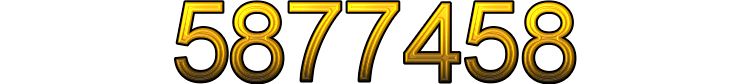 Number 5877458 Number 5877458