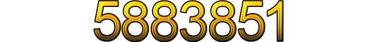 Number 5883851