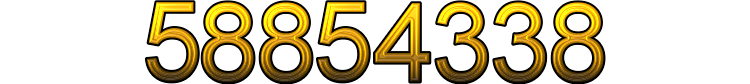 Number 58854338