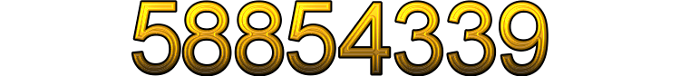 Number 58854339