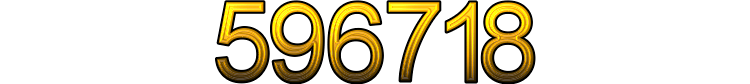 Number 596718