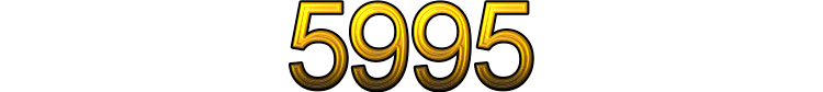Number 5995