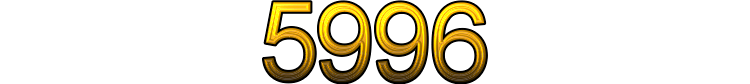 Number 5996