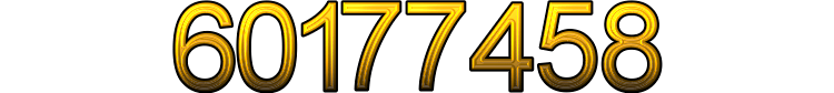 Number 60177458