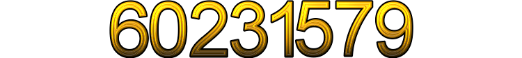 Number 60231579