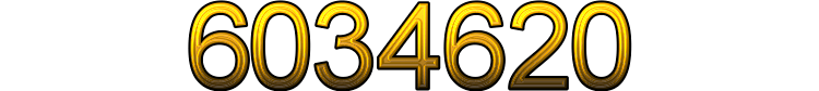 Number 6034620