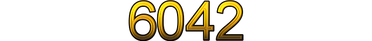 Number 6042