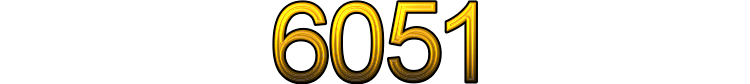Number 6051