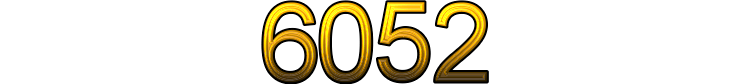 Number 6052
