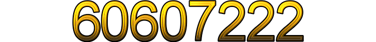 Number 60607222