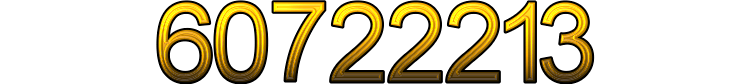 Number 60722213