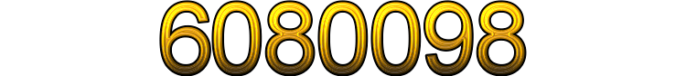 Number 6080098 Number 6080098
