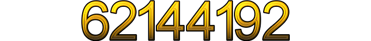 Number 62144192