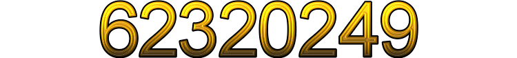 Number 62320249
