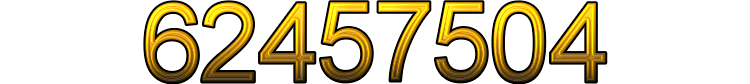Number 62457504