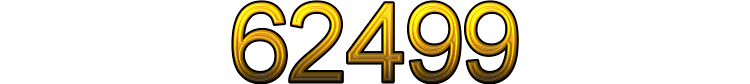 Number 62499
