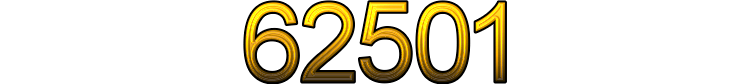 Number 62501