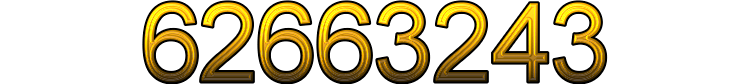 Number 62663243