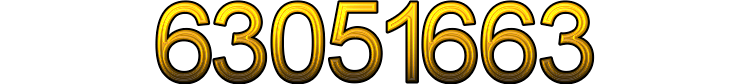 Number 63051663 Number 63051663