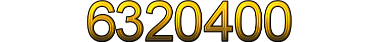 Number 6320400