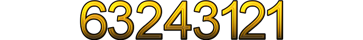 Number 63243121