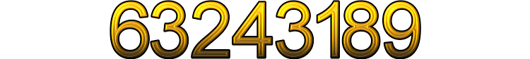Number 63243189 Number 63243189