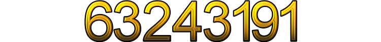 Number 63243191