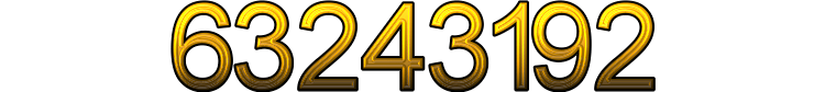 Number 63243192