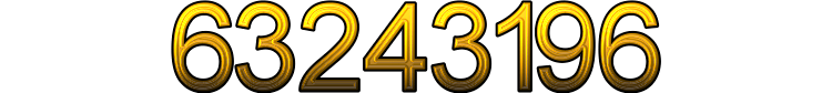 Number 63243196