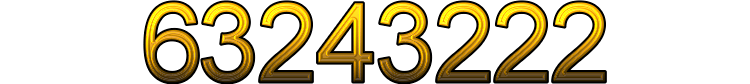 Number 63243222