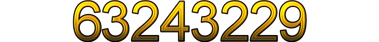 Number 63243229 Number 63243229